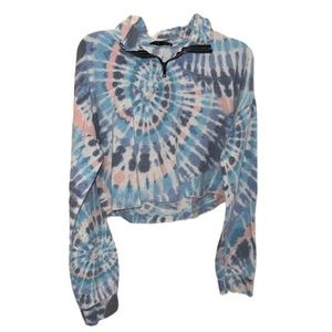 Fleece Tie Dye Sweater